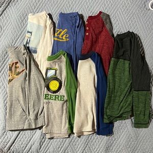 5T long sleeve boy shirts